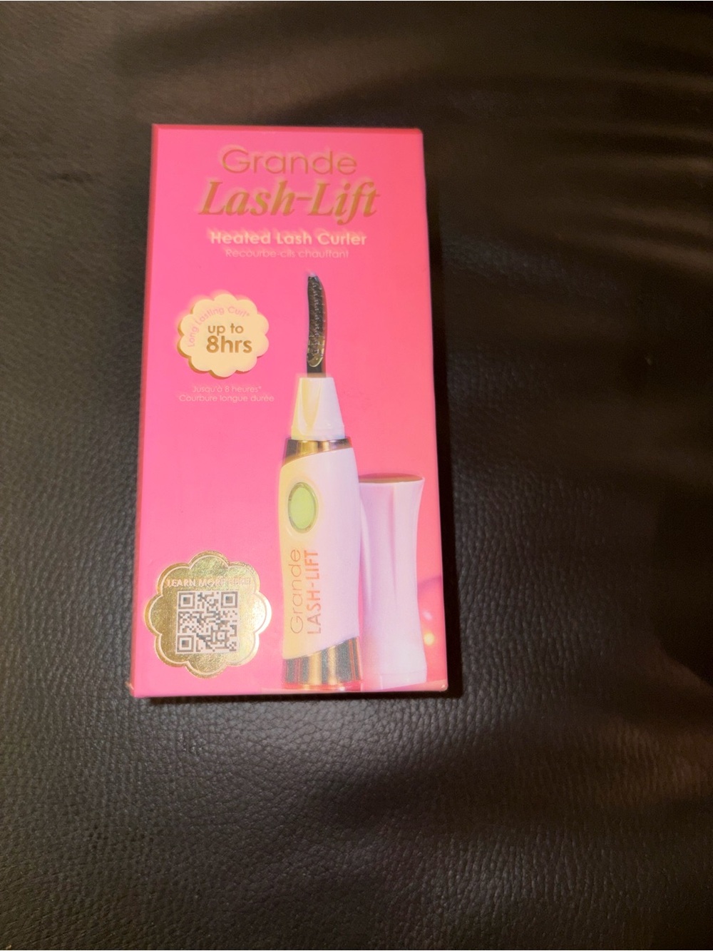 Ariana Grande Lash-Lift Heated Curler in White and Gold